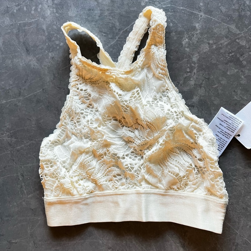 UO White Lacebra NWT